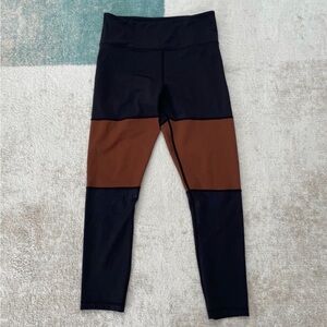 Women’s Black and Brown Leggings